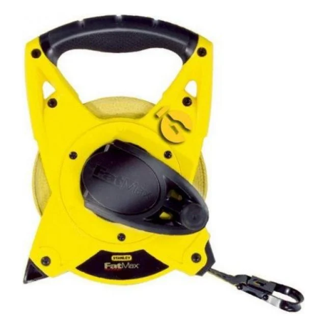 Рулетка Stanley FatMax, 60мx19мм, стрічка зі скловолокном, 2-й клас точності (2-34-824)
