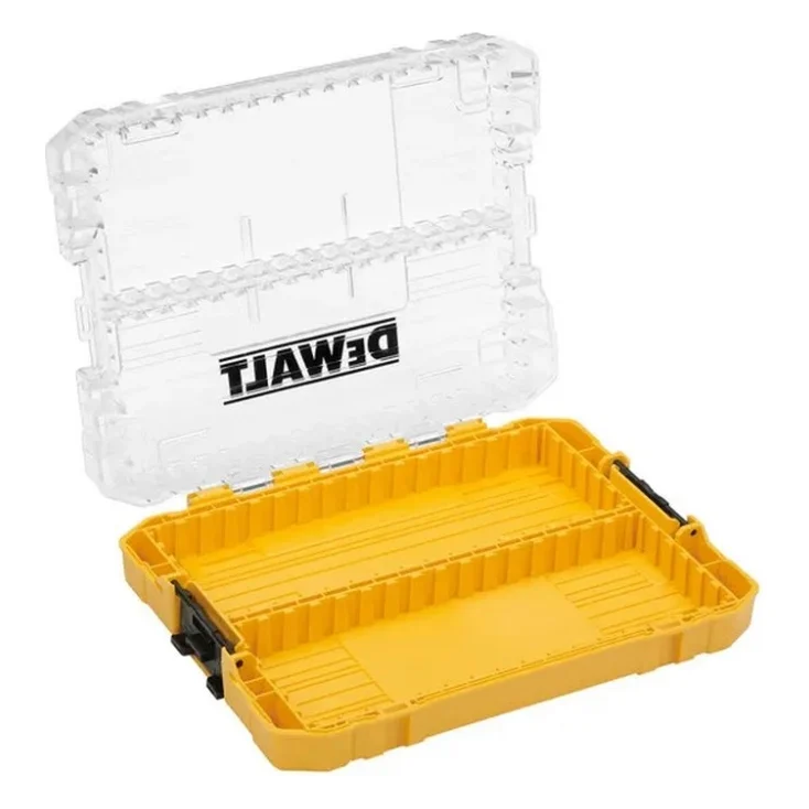 Ящик для інструментів DeWALT для біт системи TSTAK Tough Case М із футляром-2 шт, касетами для біт 6 шт. (DT70803)