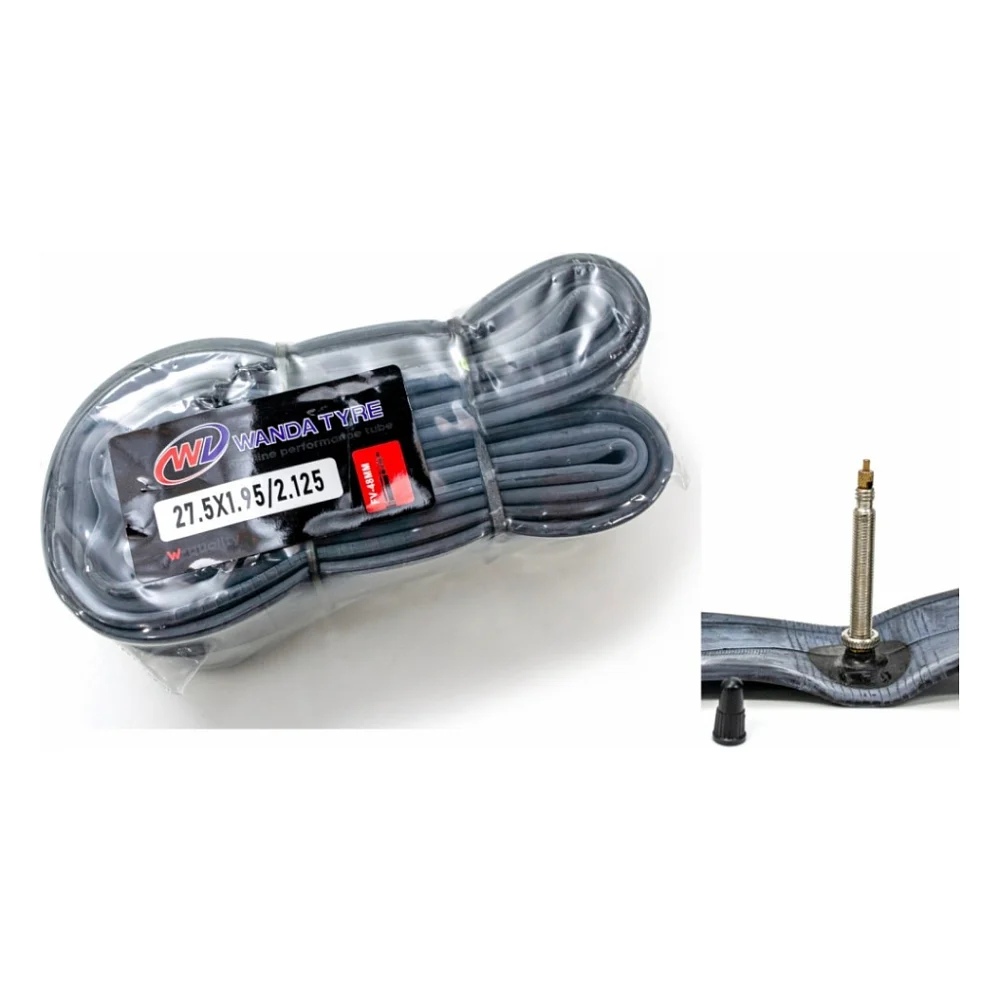 Велосипедна камера Wanda 27.5x1.95/2.125 FV Presta 48мм (TUB-066)