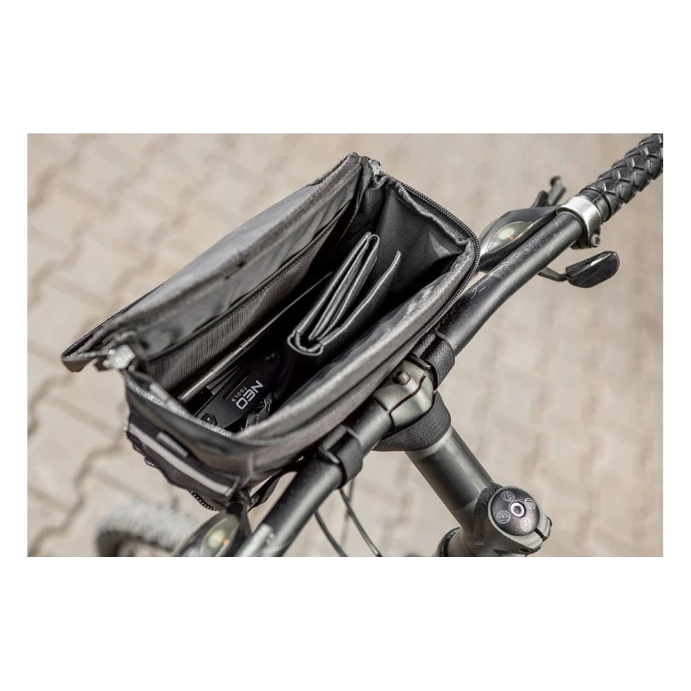 Велосумка на кермо Neo Tools 600D 23 х 12 х 17 см Black (91-009) — фото 5