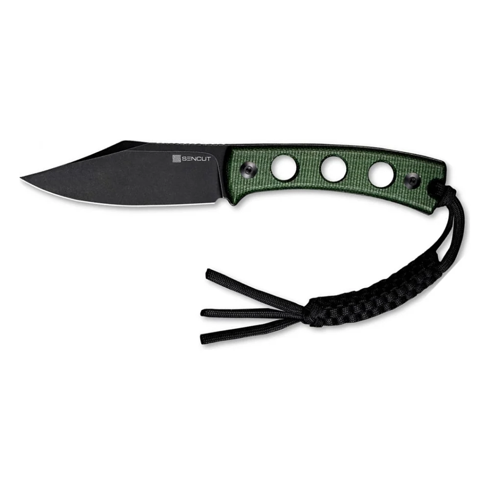 Ніж Sencut Waxahachie Dark Micarta Black Blade (SA11C)