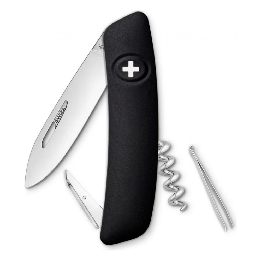 Ніж Swiza D01 Black (KNI.0010.1010)