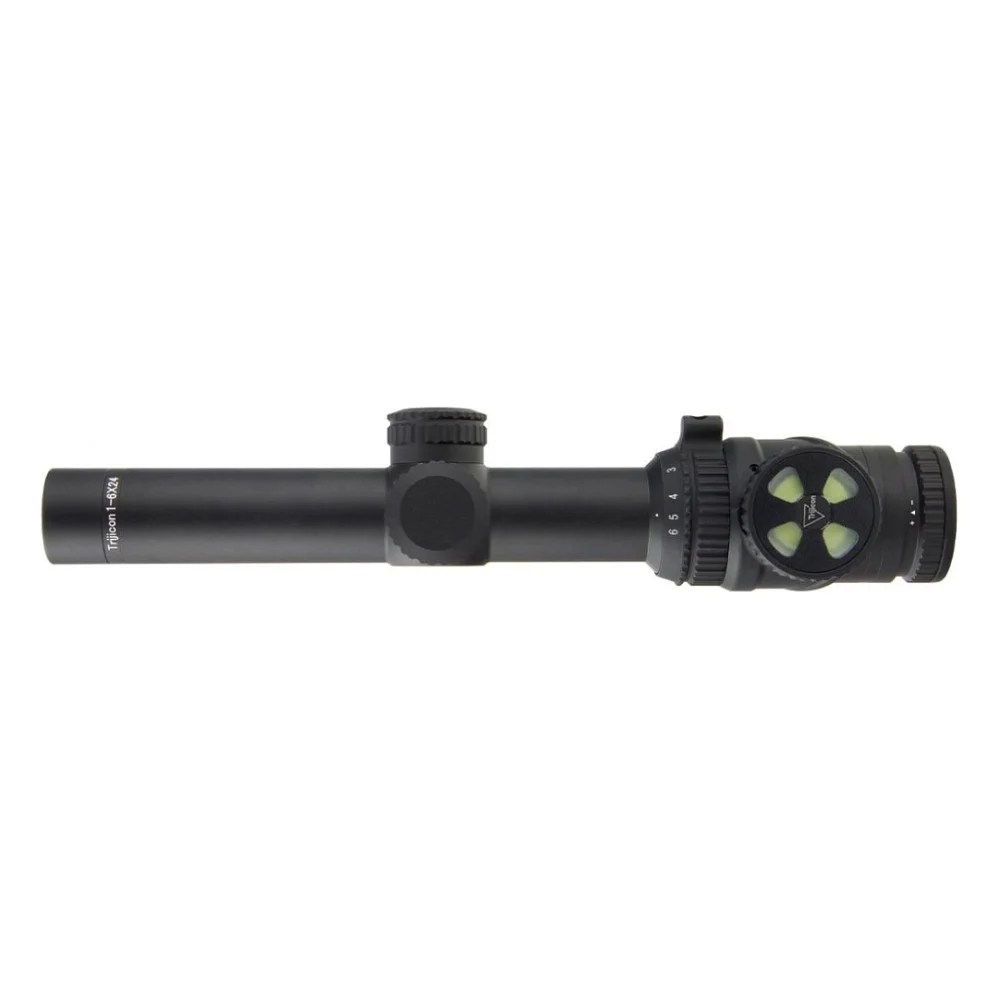 Приціл Trijicon AccuPoint 1-6x24 BAC Amber Triangle Tritium / Fiber Optics (TR25-C-200091) — фото 8