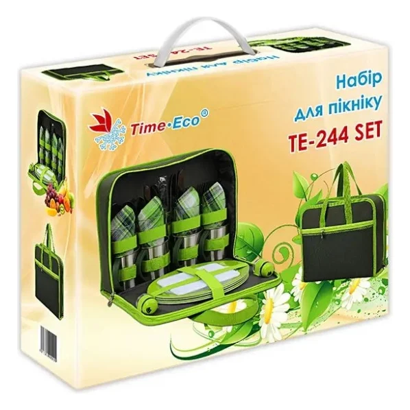 Набір для пікніка Time Eco TE-244 Set 4 Green (6216028114207_1) — фото 6