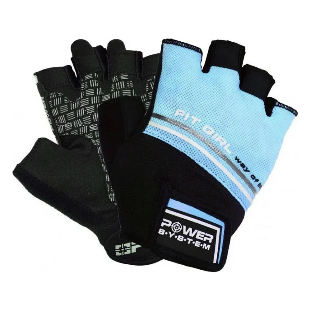 Рукавички для фітнесу Power System Fit Girl Evo PS-2920 XS Blue (PS_2920_XS_Blue)