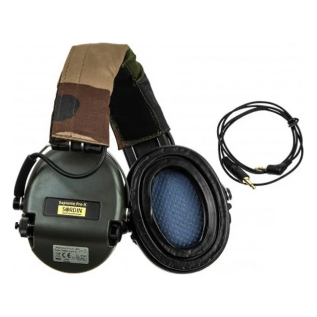 Навушники для стрільби Sordin Supreme Pro X LED Olive (75302-X-07-S)