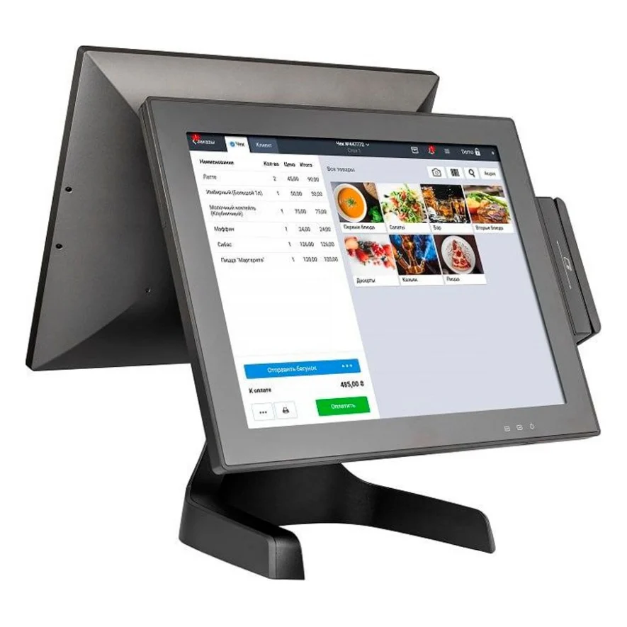 POS-монітор P2C клієнта J250 15", USB, 1024*768, несенсорний (P2C 15)