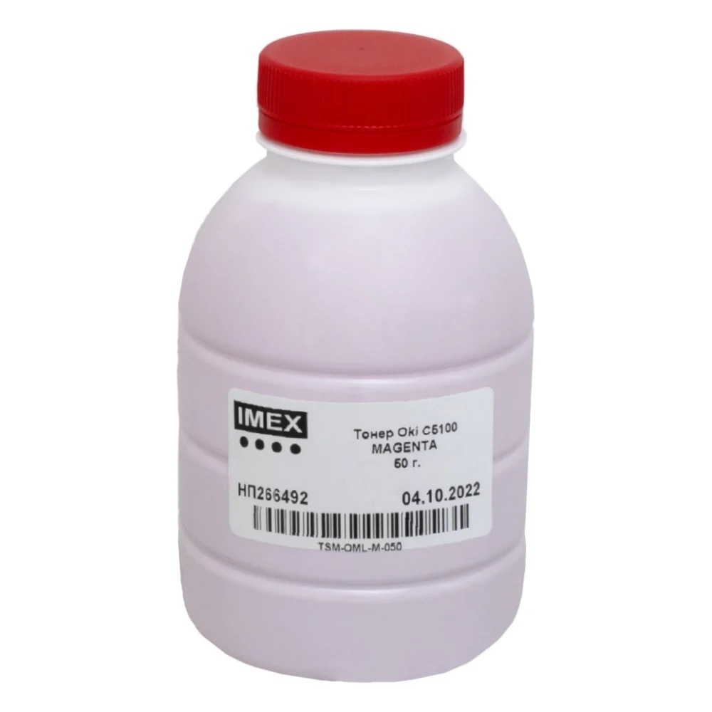 Тонер Oki C5100 Magenta 50 г, OML Imex (TSM-OML-M-050)