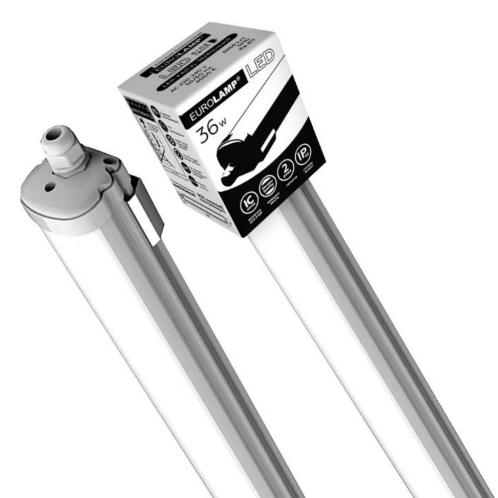 Світильник Eurolamp IP65 36W 4000K (1.2m) (LED-FX(1.2)-36/40(new)S)
