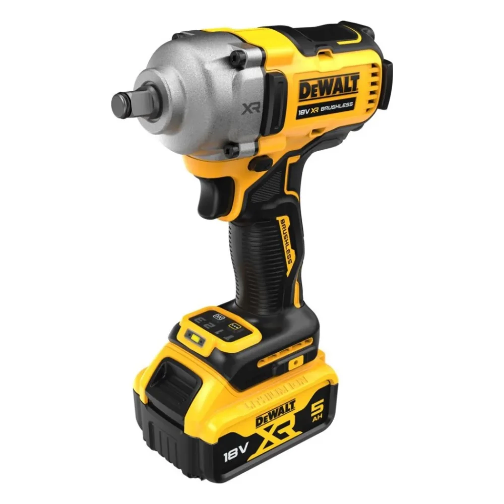 Гайковерт DeWALT ударний 18 В XR Li-lon, 2x5Ah, безщітковий, 812 Нм, TSTAK (DCF891P2T) — фото 4