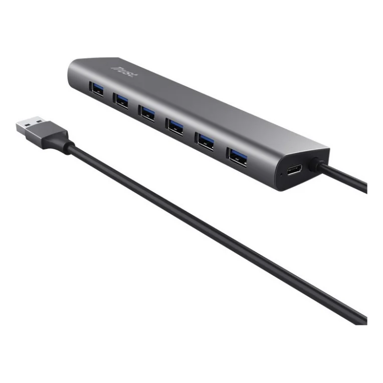 Концентратор Trust Dalyx 7-in-1 USB-A 3.2 Aluminium Dock (24967_TRUST) — фото 2