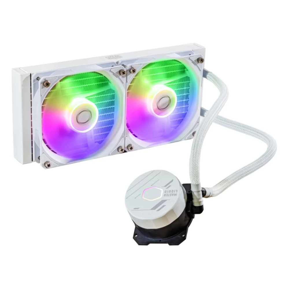 Система рідинного охолодження CoolerMaster MasterLiquid 240L Core ARGB White (MLW-D24M-A18PZ-RW)
