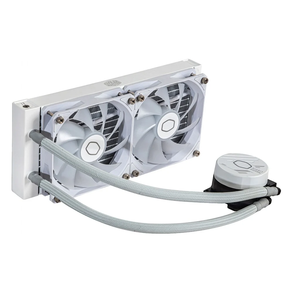 Система рідинного охолодження CoolerMaster MasterLiquid 240L Core ARGB White (MLW-D24M-A18PZ-RW) — фото 5