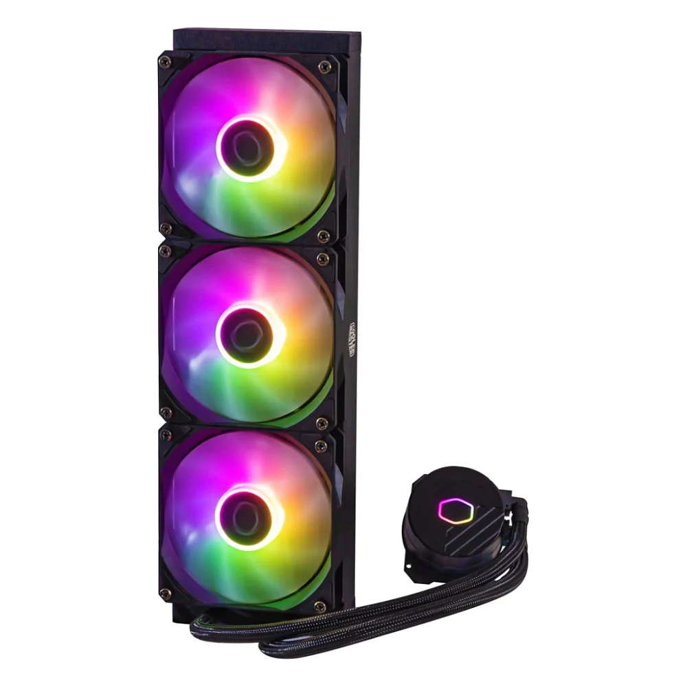 Система рідинного охолодження CoolerMaster MasterLiquid 360L Core ARGB (MLW-D36M-A18PZ-R1) — фото 4