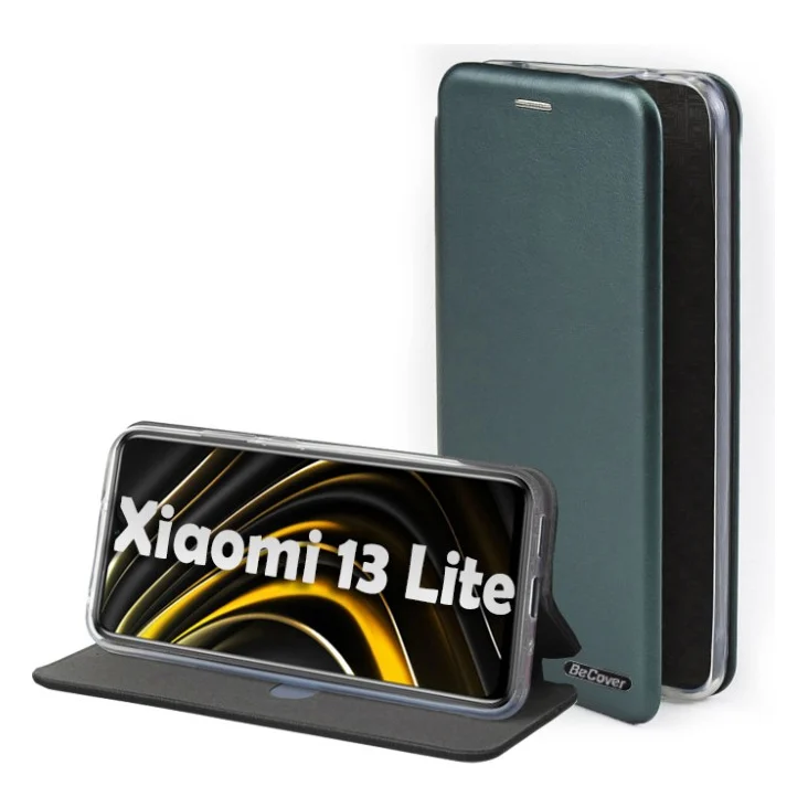 Чохол до мобільного телефона BeCover Exclusive Xiaomi 13 Lite Dark Green (709051) — фото 6