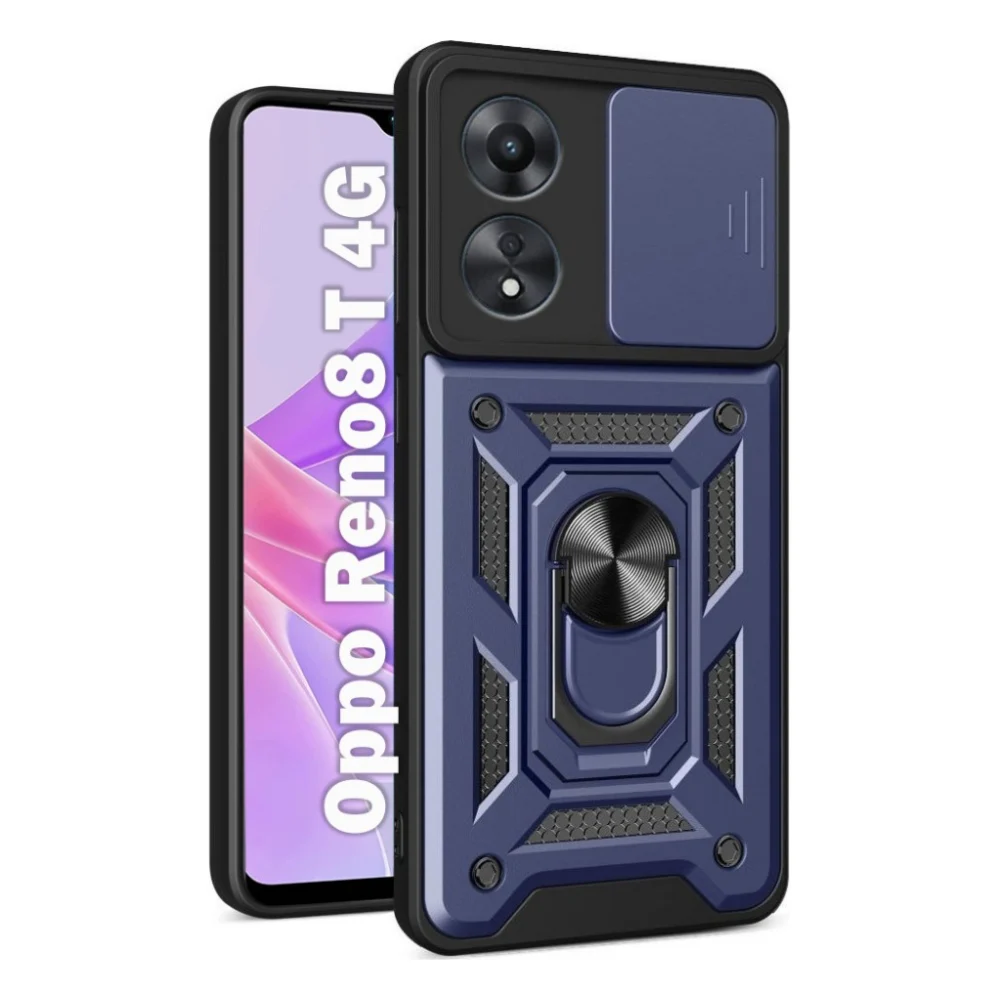 Чохол до мобільного телефона BeCover Military Oppo Reno8 T 4G Blue (709353)