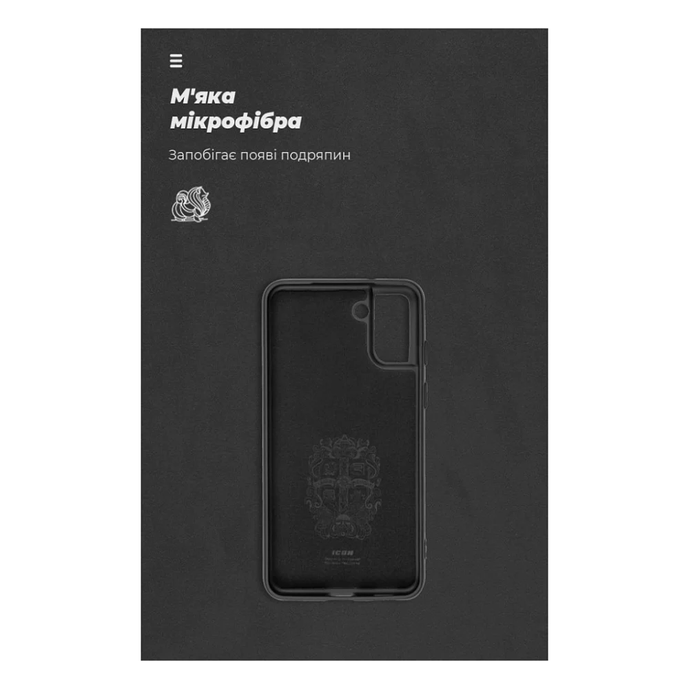 Чохол до мобільного телефона Armorstandart ICON Case Samsung S21 FE 5G (G990) Black (ARM67949) — фото 3