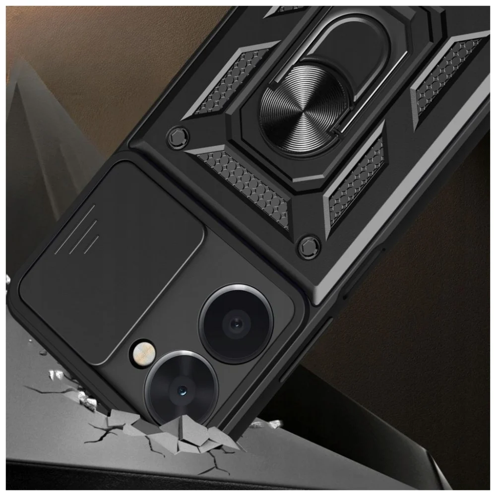 Чохол до мобільного телефона BeCover Military Realme 10 Black (709169) — фото 4