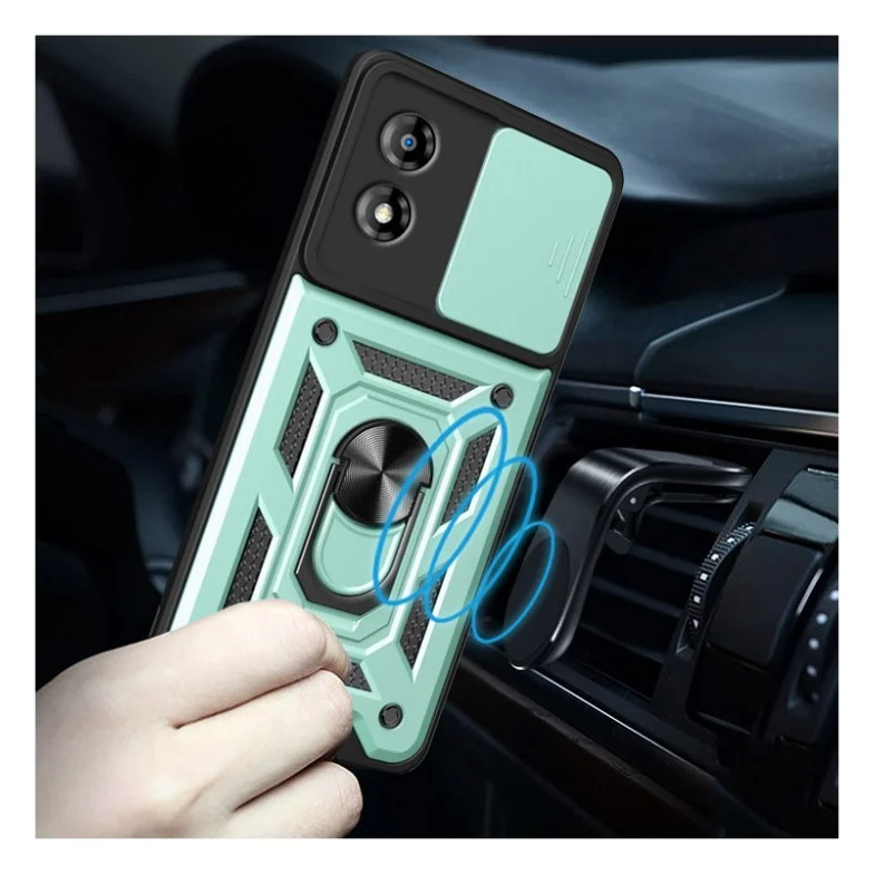 Чохол до мобільного телефона BeCover Military Motorola Moto E13 Dark Green (709103) — фото 5