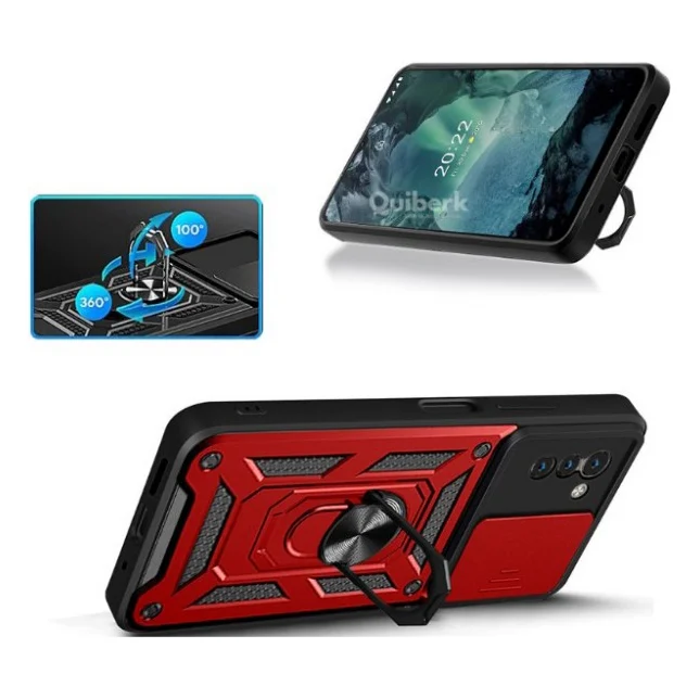 Чохол до мобільного телефона BeCover Military Nokia G21 / G11 Red (709108) — фото 2