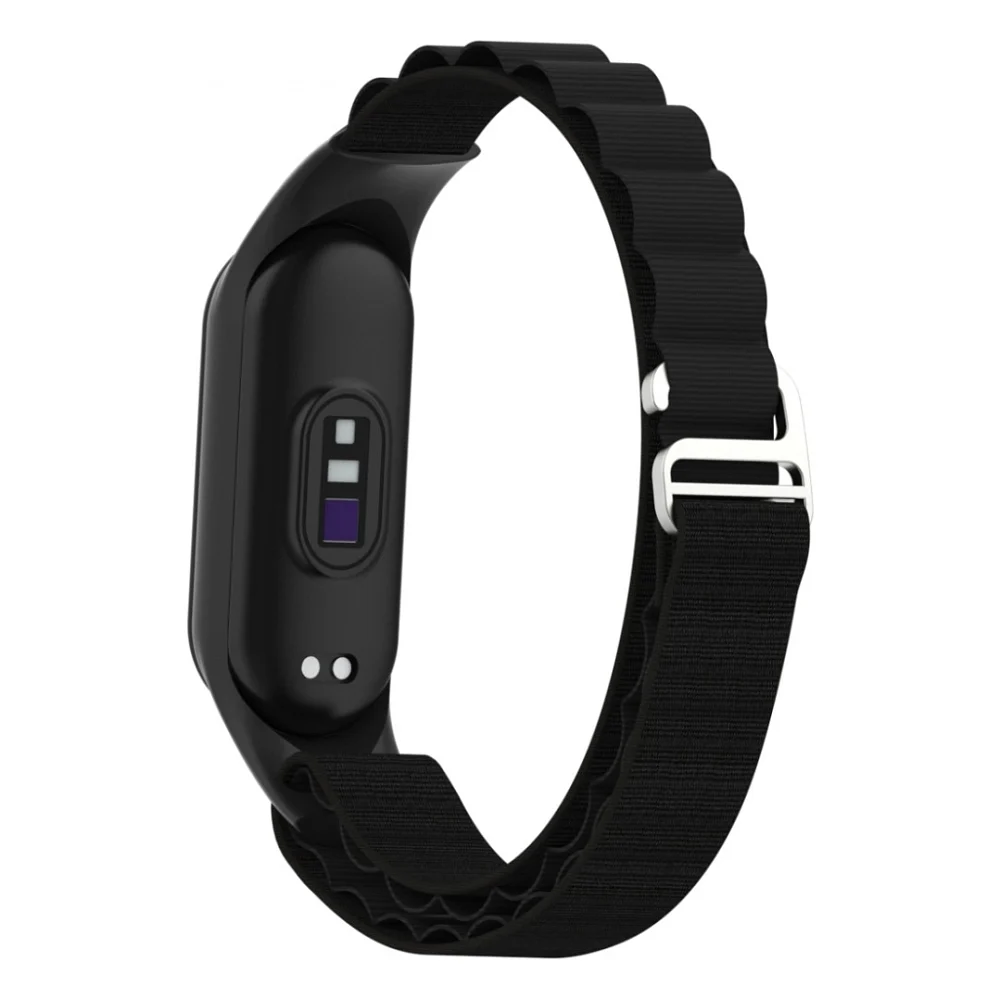 Ремінець до фітнес браслета Armorstandart AlpinaStyle Band для Xiaomi Mi Band 7/6/5/4 Black (ARM64987) — фото 6
