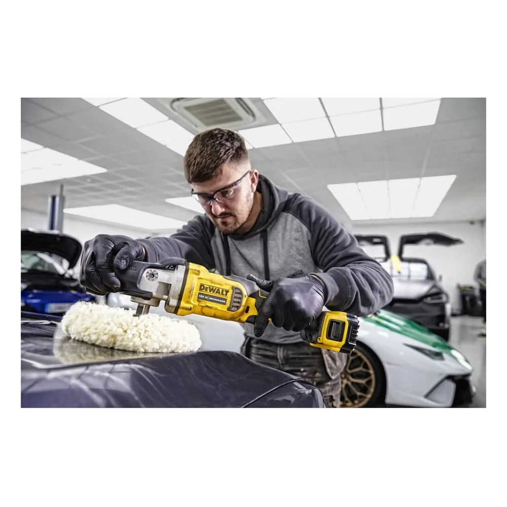 Шліфувальна машина DeWALT полірувальна 18В XR Li-Ion, безщіткова, 800 - 2200 об/хв, (без АКБ та ЗП) (DCM849N) — фото 4