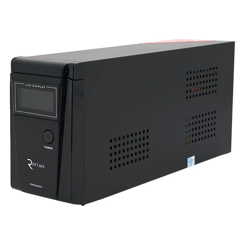 Джерело безперебійного живлення Ritar RTSW-600ND12 LCD (360Вт) (RTSW-600ND12)