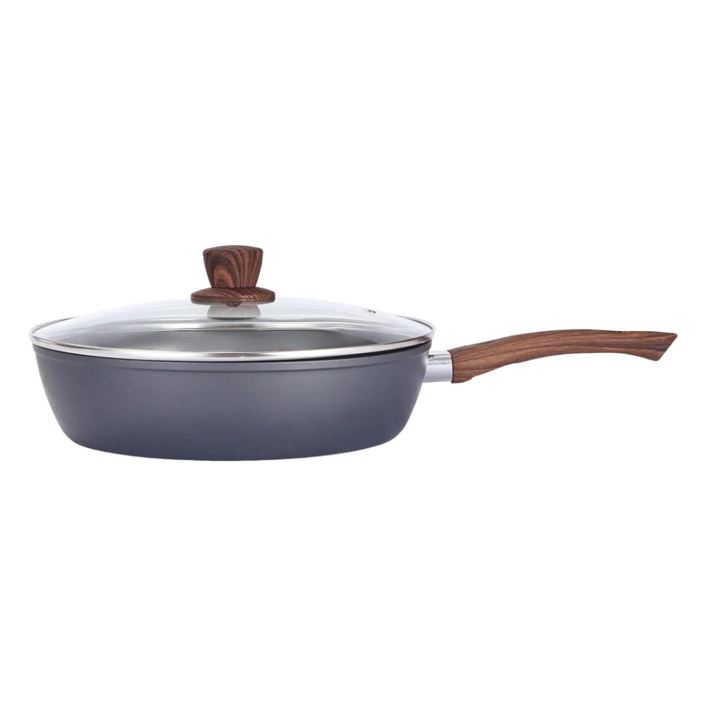 Сковорода Bravo Chef Глибока з кришкою 24 см (BC-1101-24/L)