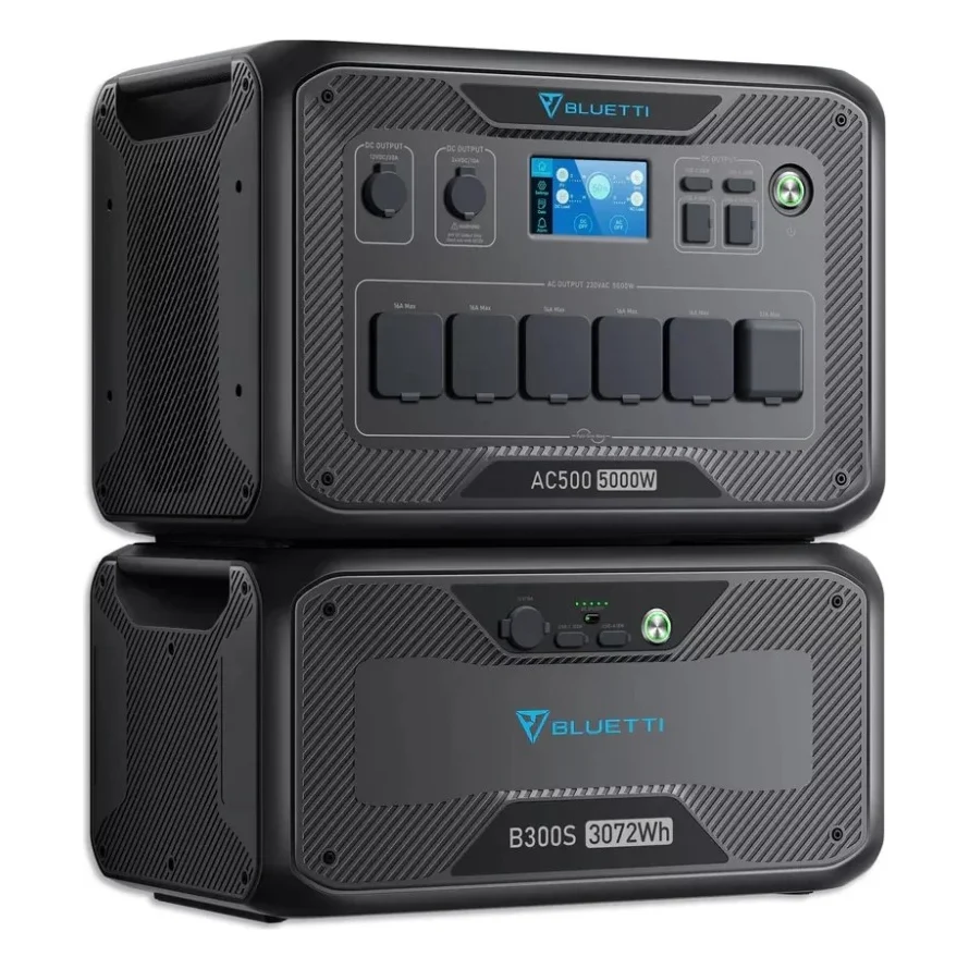 Зарядна станція BLUETTI AC500 5000W + акумуляторний модуль B300S (AC500+B300s) — фото 3