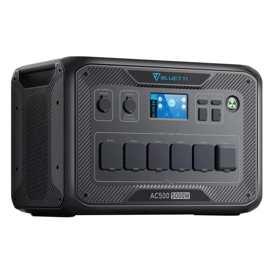 Зарядна станція BLUETTI AC500 5000W + акумуляторний модуль B300S (AC500+B300s) — фото 4