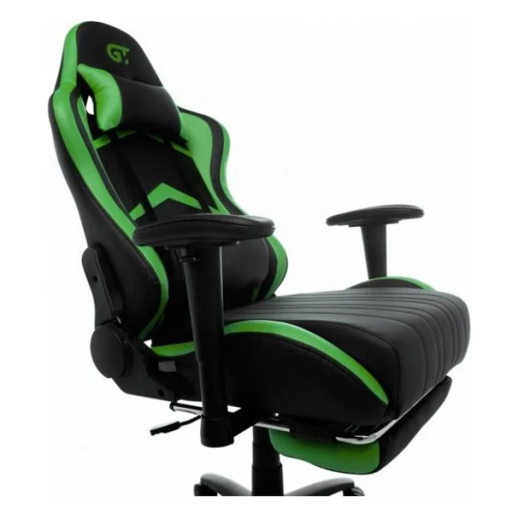 Крісло ігрове GT Racer X-2534-F Black/Green — фото 8