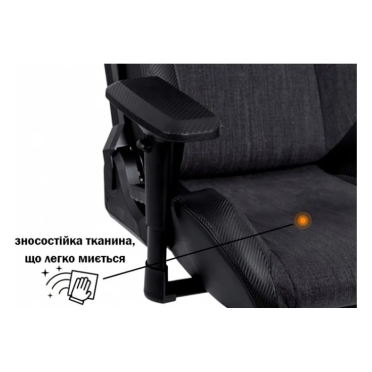 Крісло ігрове GT Racer X-8005 Dark Gray/Black — фото 8