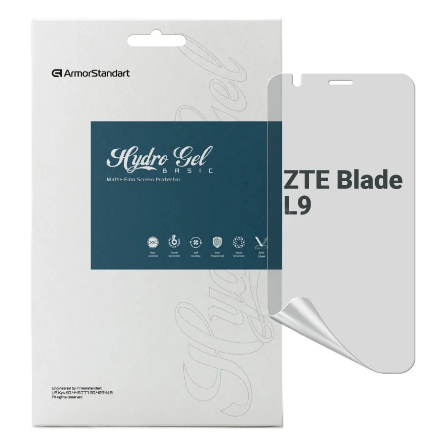 Плівка захисна Armorstandart Matte ZTE Blade L9 (ARM69299)