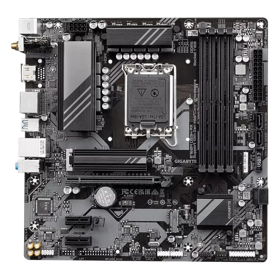Материнська плата GIGABYTE B760M DS3H AX