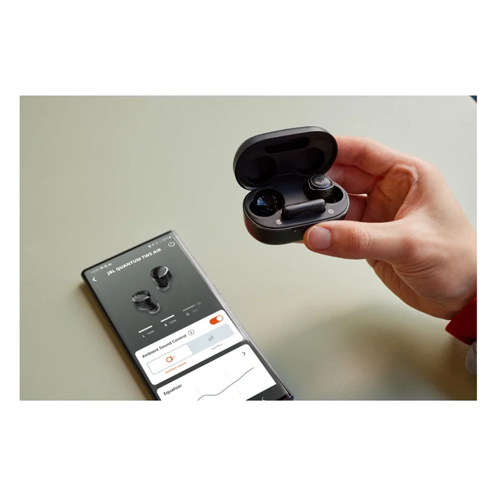 Навушники JBL Quantum TWS Air Black (JBLQTWSAIRBLK) — фото 10