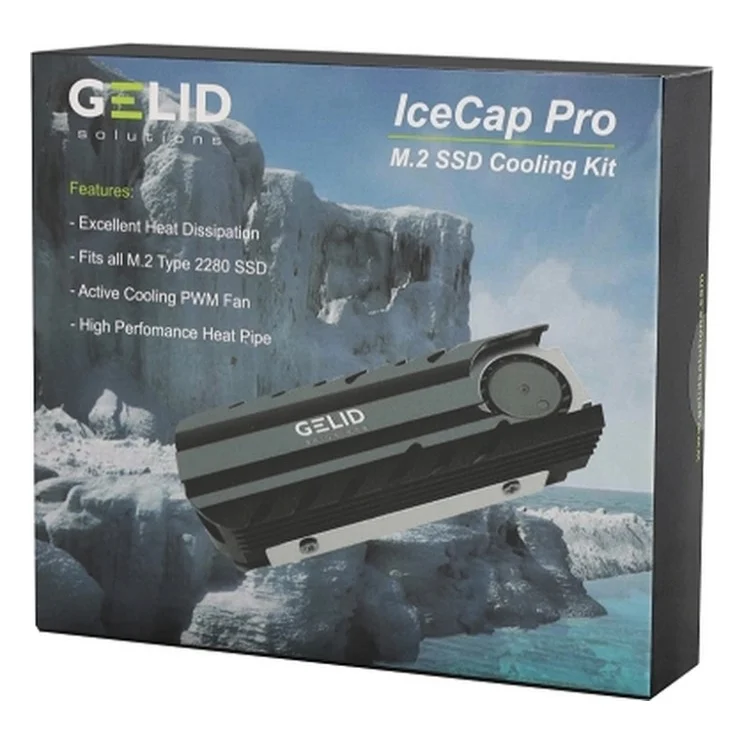 Радіатор охолодження Gelid Solutions IceCap Pro M.2 SSD (HS-M2-SSD-22) — фото 6