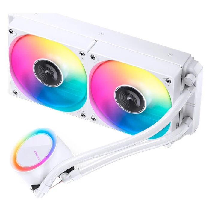Система рідинного охолодження JONSBO TG-240 White — фото 5