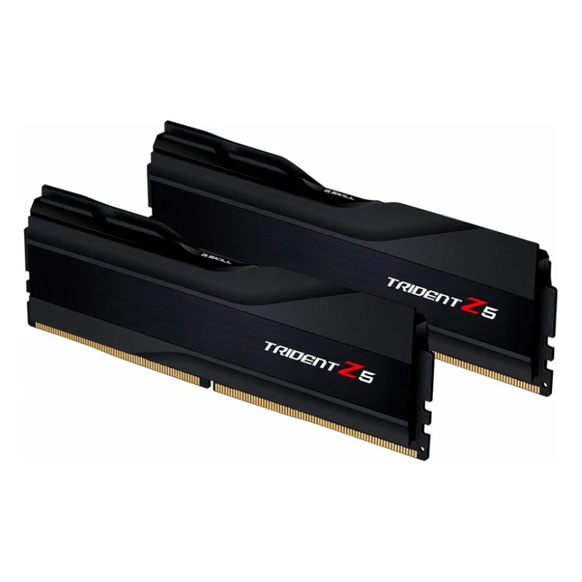 Модуль пам'яті для комп'ютера DDR5 32GB (2x16GB) 6000 MHz Trident Z5 Black G.Skill (F5-6000J4040F16GX2-TZ5K)