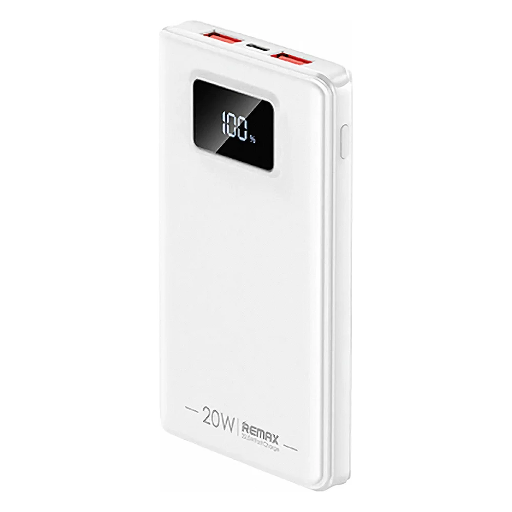 Батарея універсальна Remax RPP-319 Breezy 10000mAh QC 22.5W White