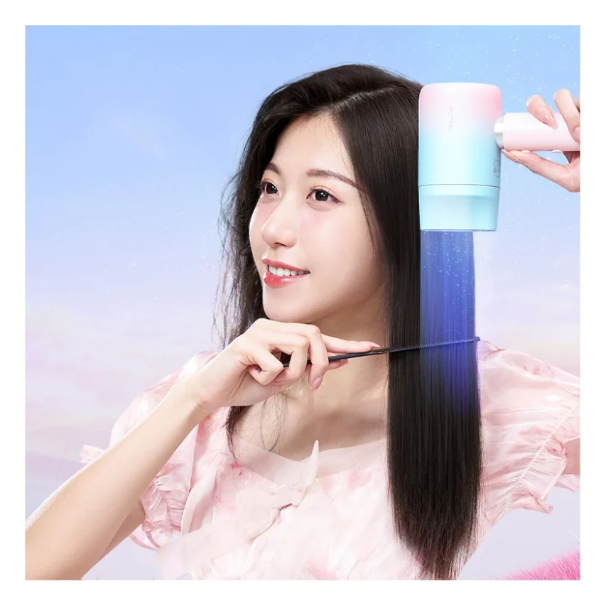Фен Xiaomi ShowSee Hair Dryer A10-P 1800W Pink — фото 3
