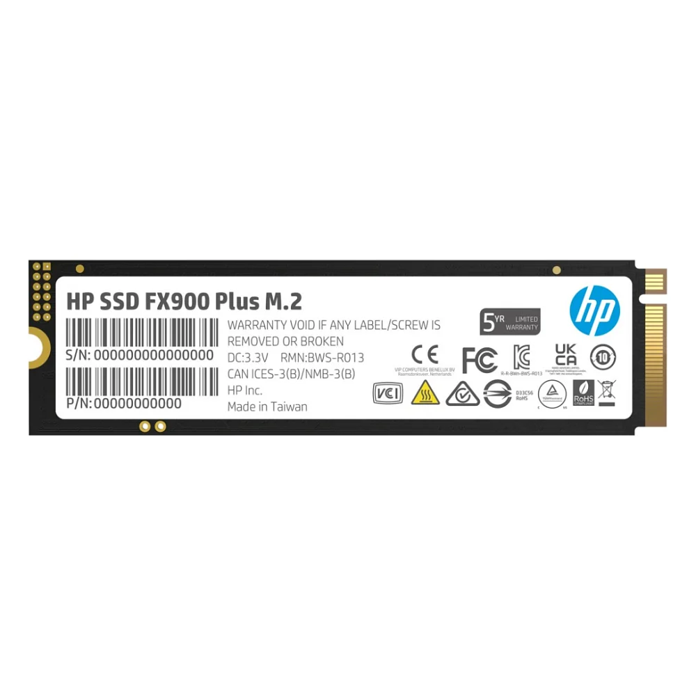 Накопичувач SSD M.2 2280 2TB FX900 Plus HP (7F618AA)