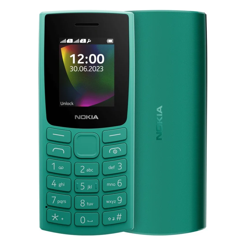 Мобільний телефон Nokia 106 DS 2023 Green (1GF019BPJ1C01)