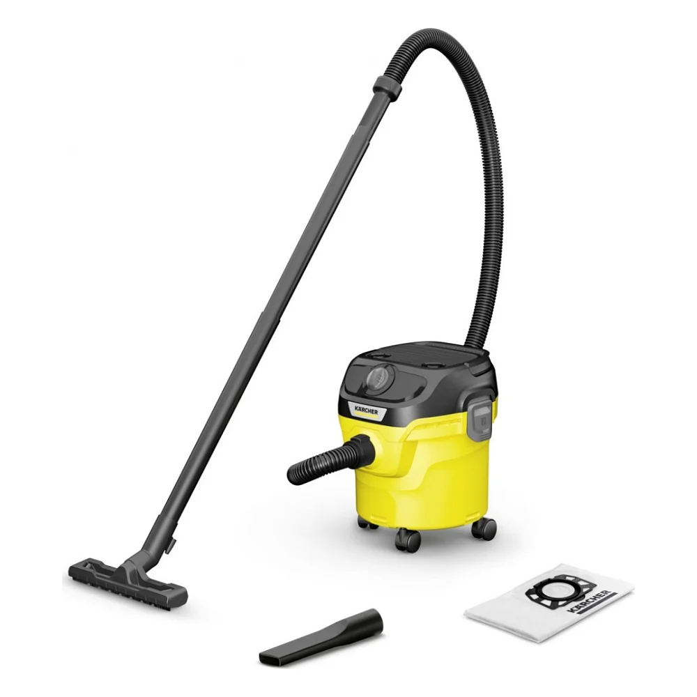 Пилосос будівельний Karcher KWD 1 W V-12/2/18 1000 Вт, 12л, 2м, 3.580 кг (1.628-401.0)