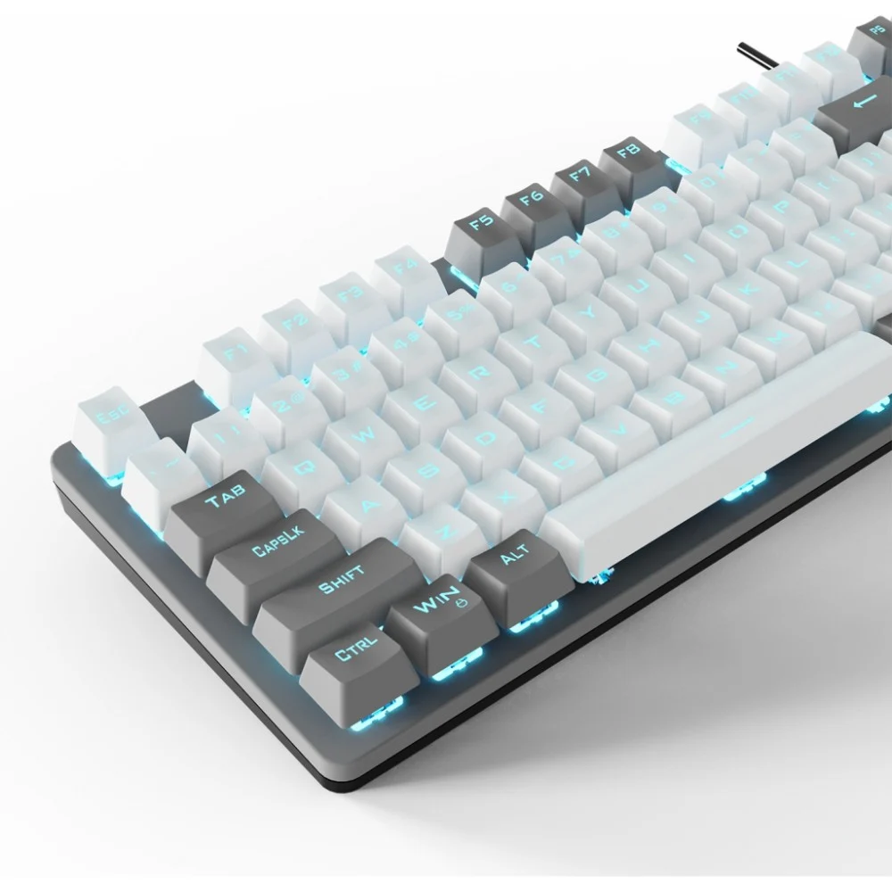 Клавіатура Aula F3287 Keycap KRGD Blue USB UA White/Grey (6948391240688) — фото 7