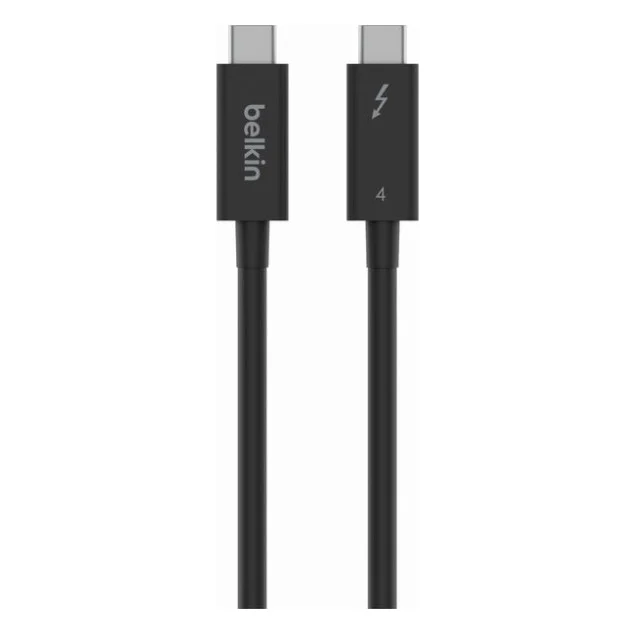 Кабель THUNDERBOLT 4, 40Gbps, 100W, 2m Black Belkin (INZ002BT2MBK)