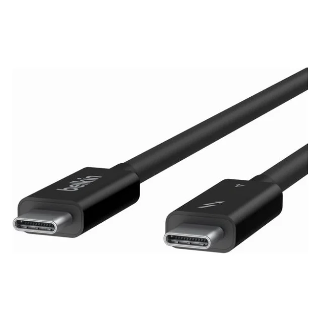 Кабель THUNDERBOLT 4, 40Gbps, 100W, 2m Black Belkin (INZ002BT2MBK) — фото 3