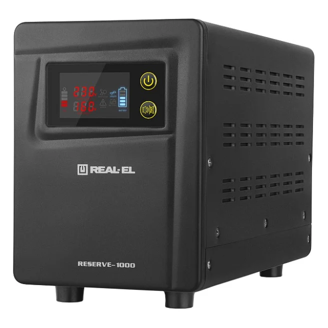 Джерело безперебійного живлення REAL-EL RESERVE-1000 (EL122100004)