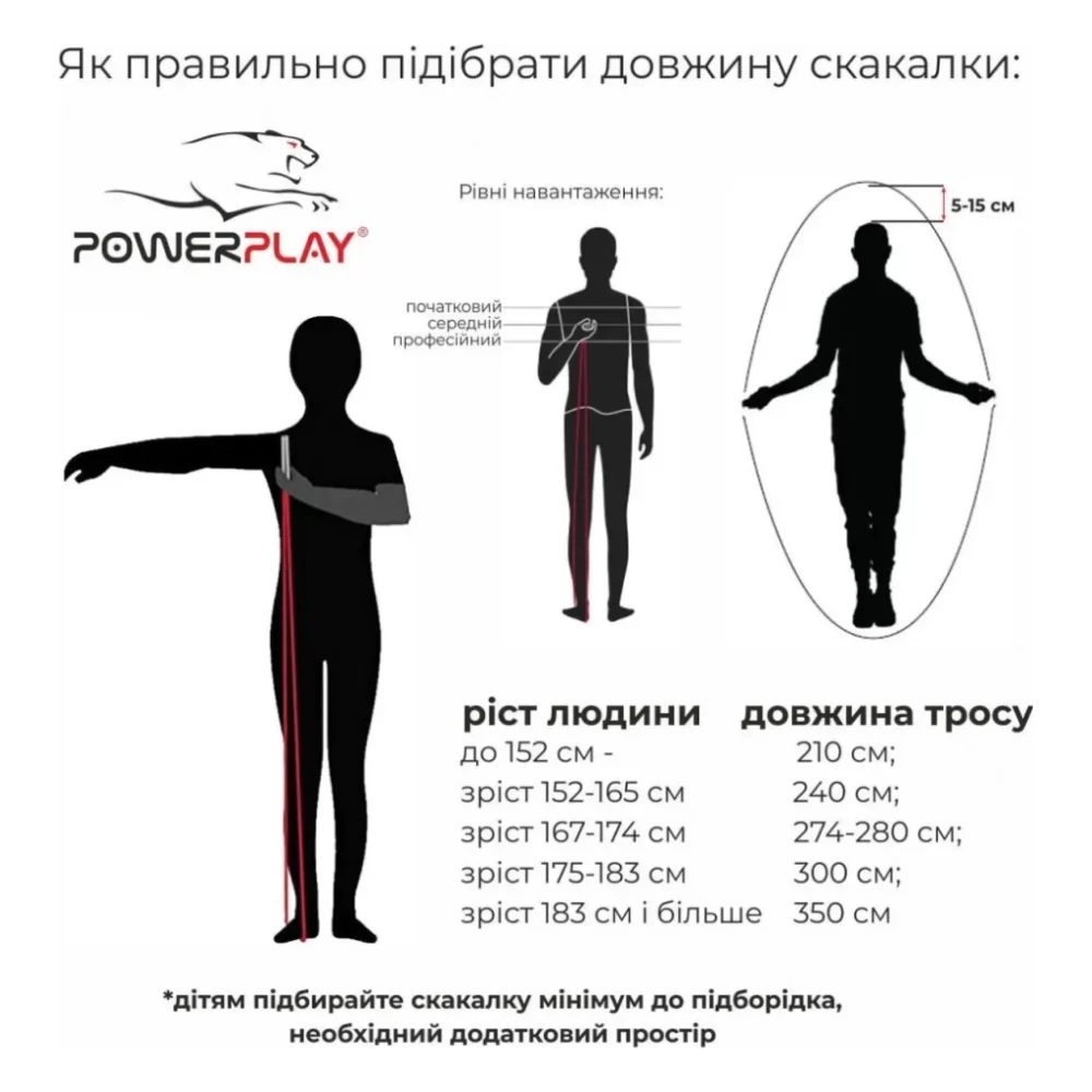 Скакалка PowerPlay 4206 Cіро-фіолетова (PP_4206_Grey/Violet) — фото 7