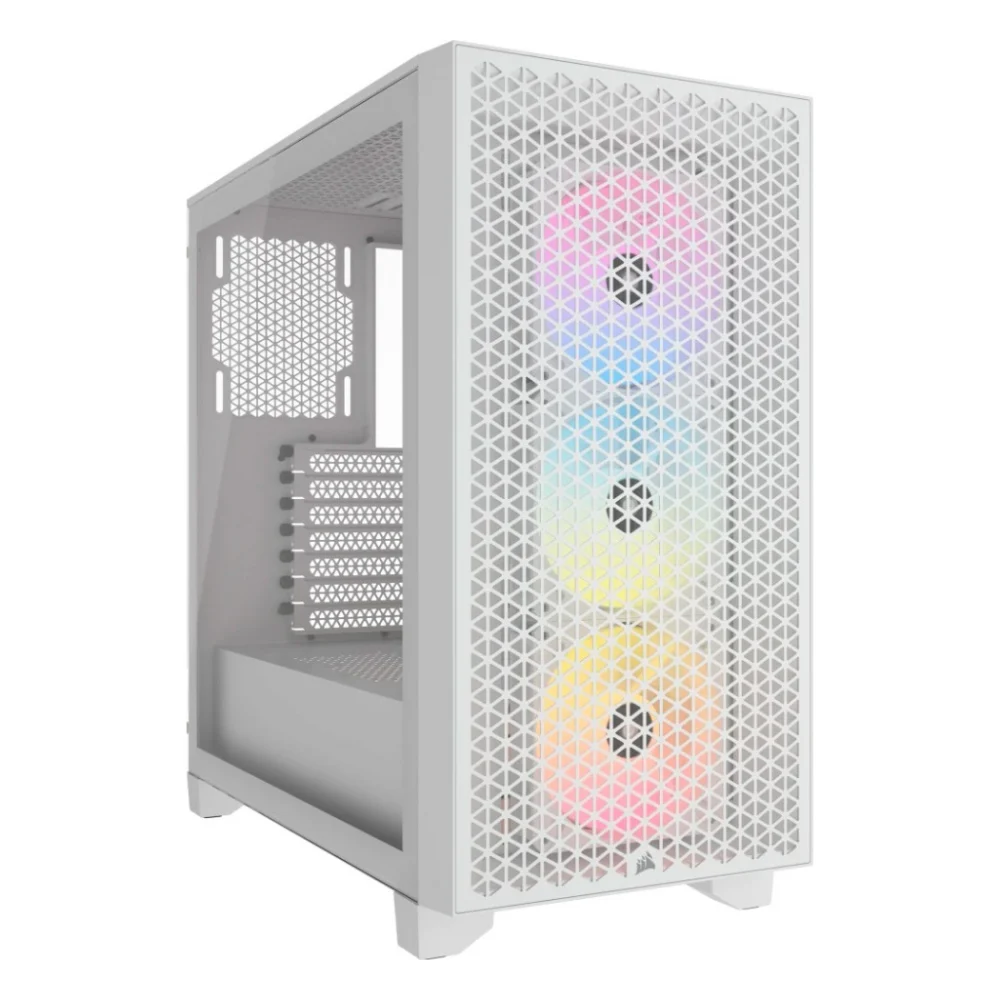 Корпус Corsair 3000D RGB Tempered Glass White (CC-9011256-WW)