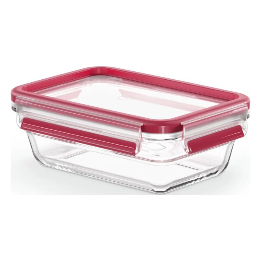 Харчовий контейнер Tefal Masterseal Glass7 Red 1.7 л (N1040610) — фото 2
